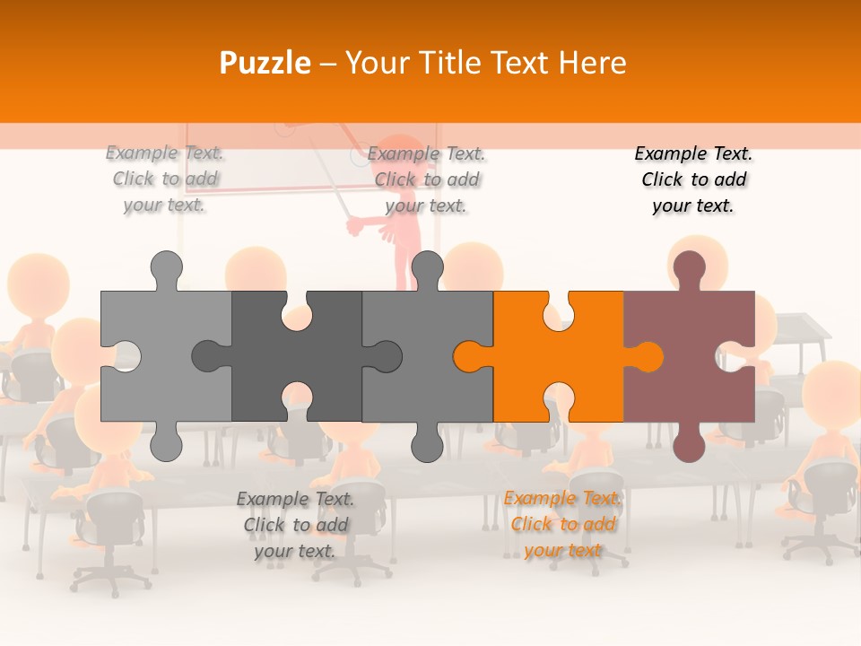 Students Company Executive PowerPoint Template