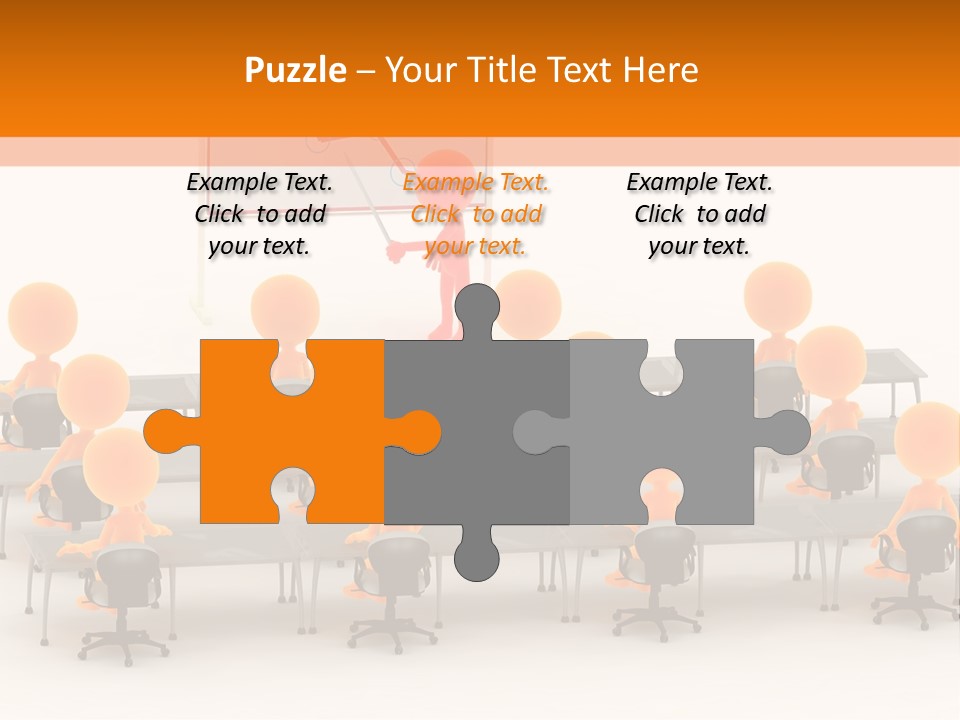 Students Company Executive PowerPoint Template