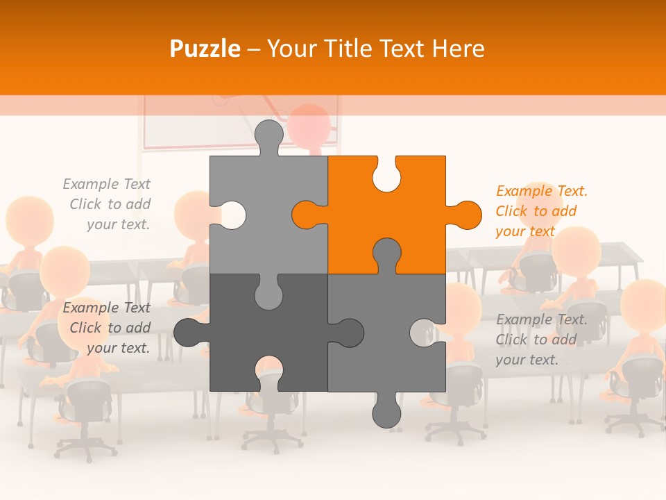 Students Company Executive PowerPoint Template