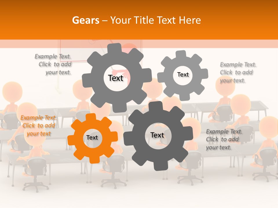 Students Company Executive PowerPoint Template