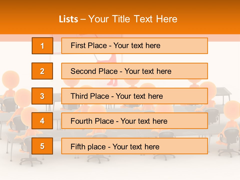 Students Company Executive PowerPoint Template