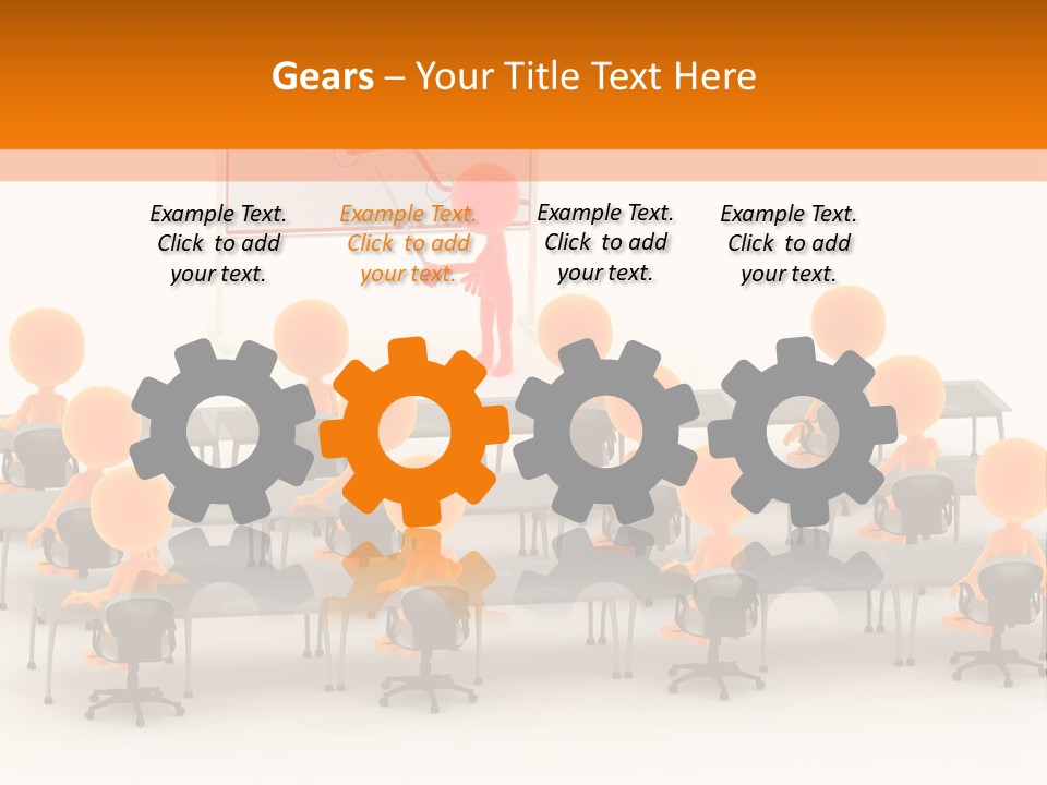 Students Company Executive PowerPoint Template