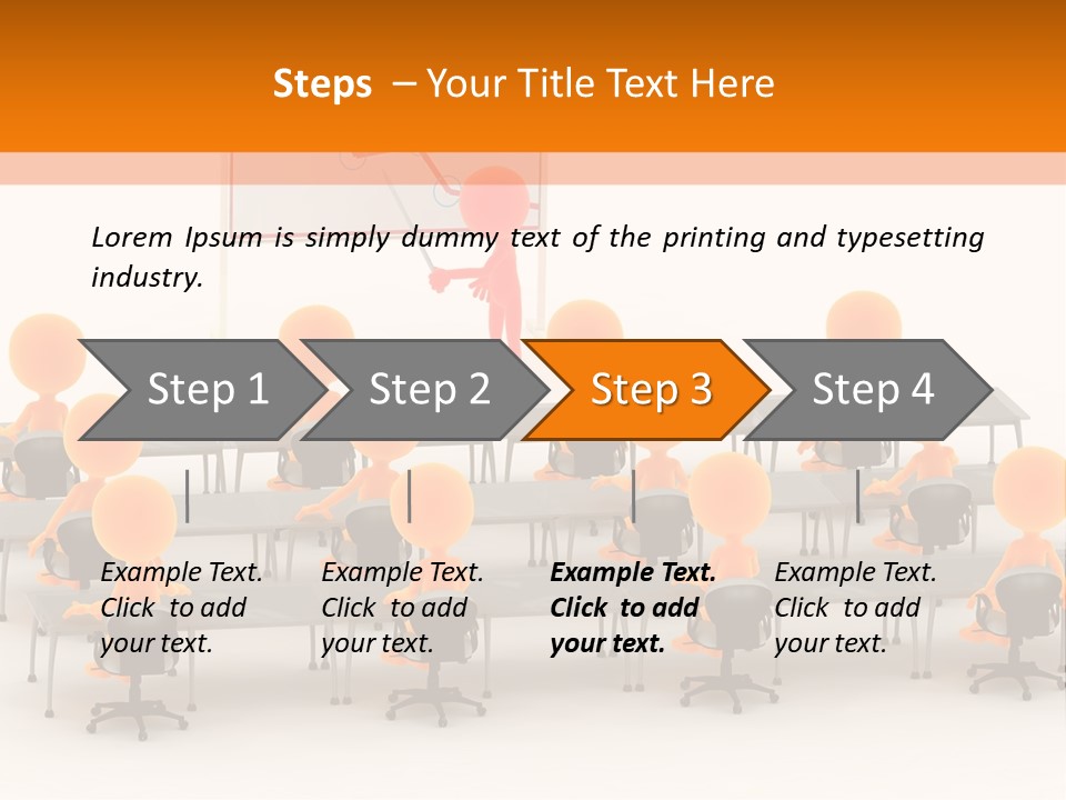 Students Company Executive PowerPoint Template