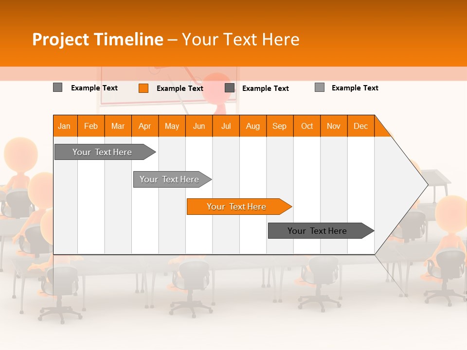 Students Company Executive PowerPoint Template