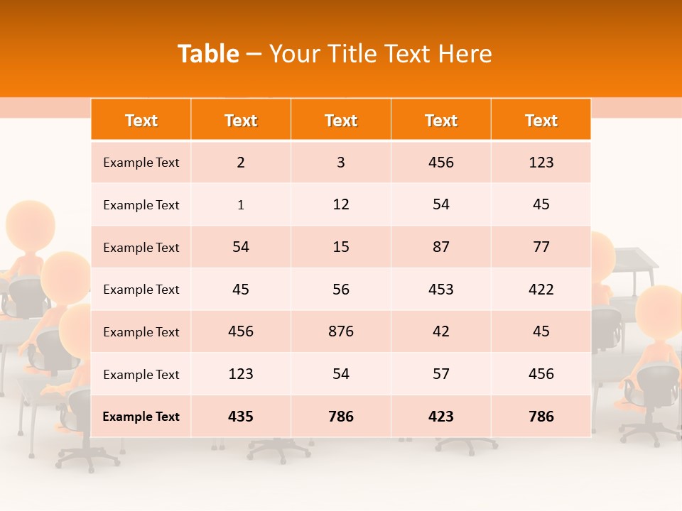 Students Company Executive PowerPoint Template
