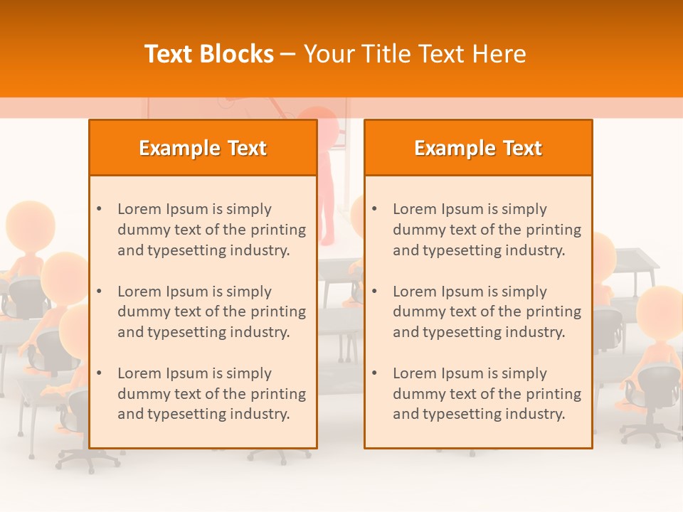 Students Company Executive PowerPoint Template