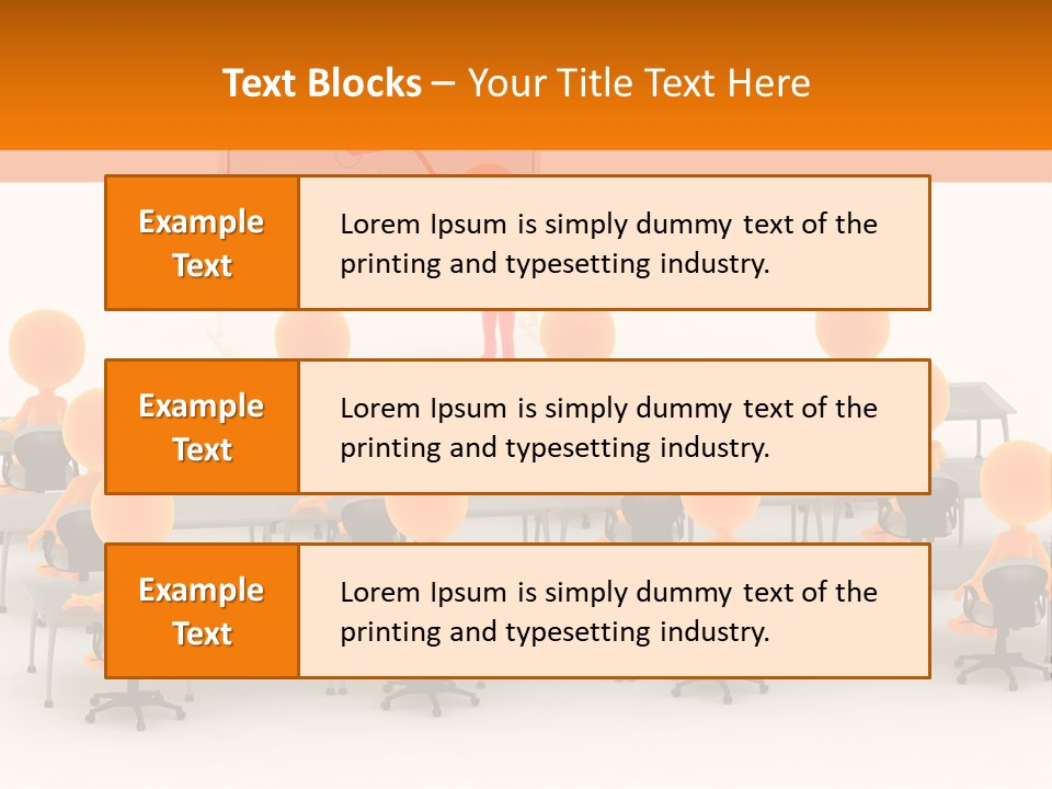 Students Company Executive PowerPoint Template