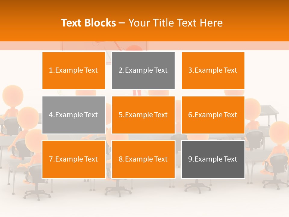 Students Company Executive PowerPoint Template