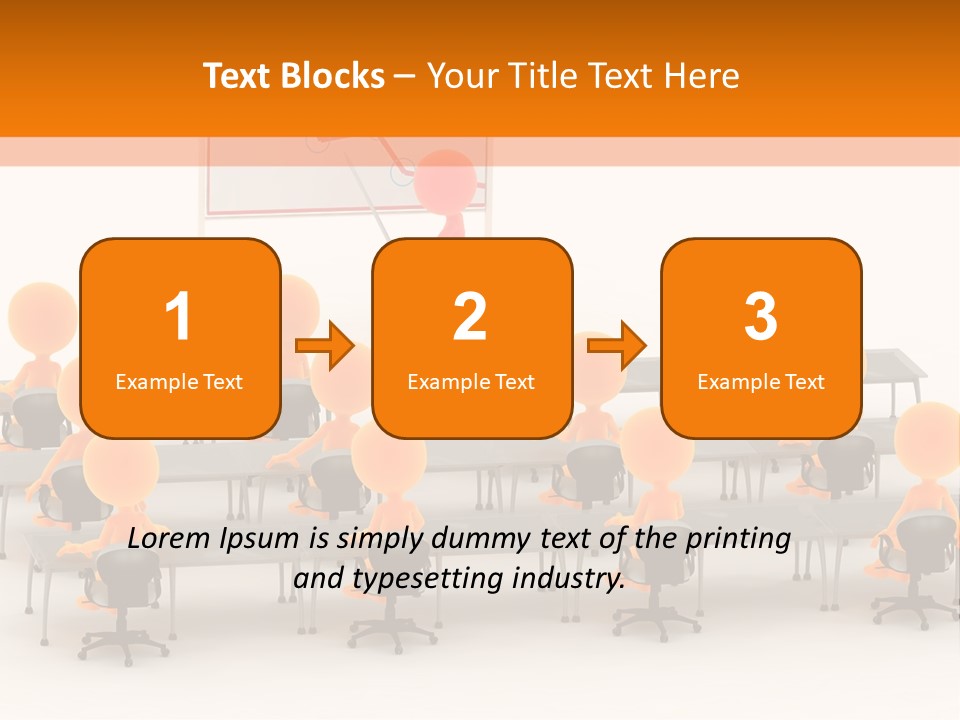 Students Company Executive PowerPoint Template