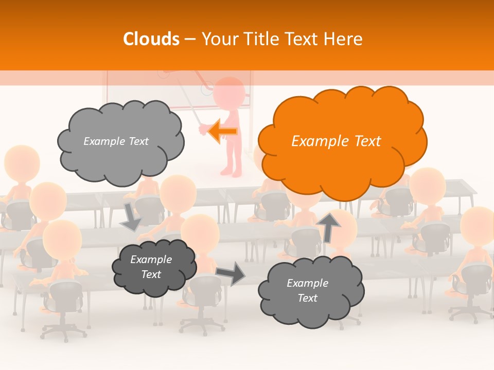 Students Company Executive PowerPoint Template