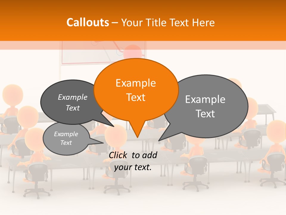 Students Company Executive PowerPoint Template