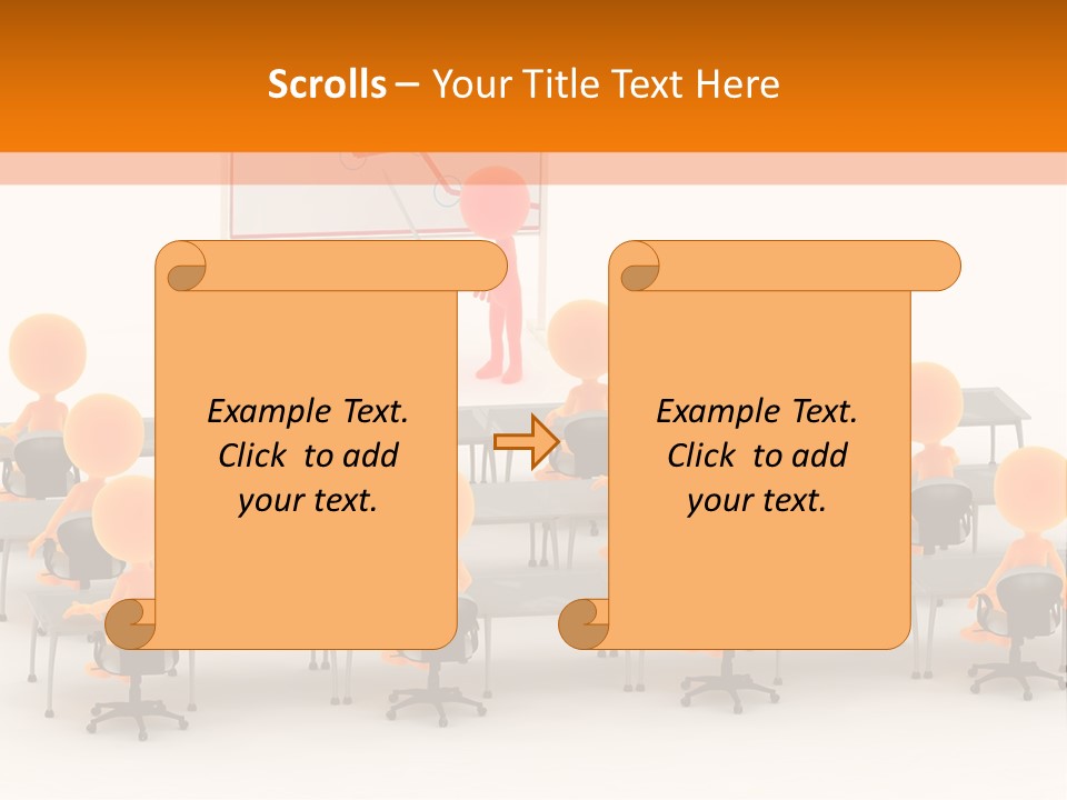 Students Company Executive PowerPoint Template
