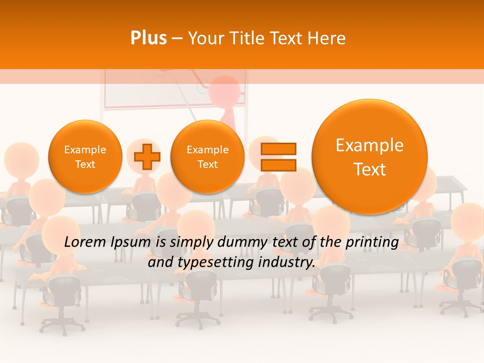Students Company Executive PowerPoint Template