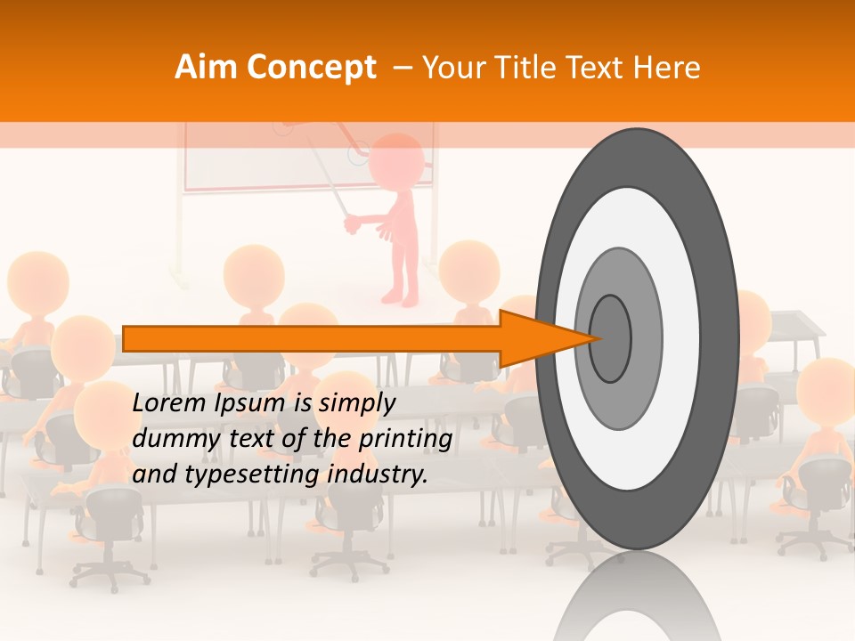 Students Company Executive PowerPoint Template