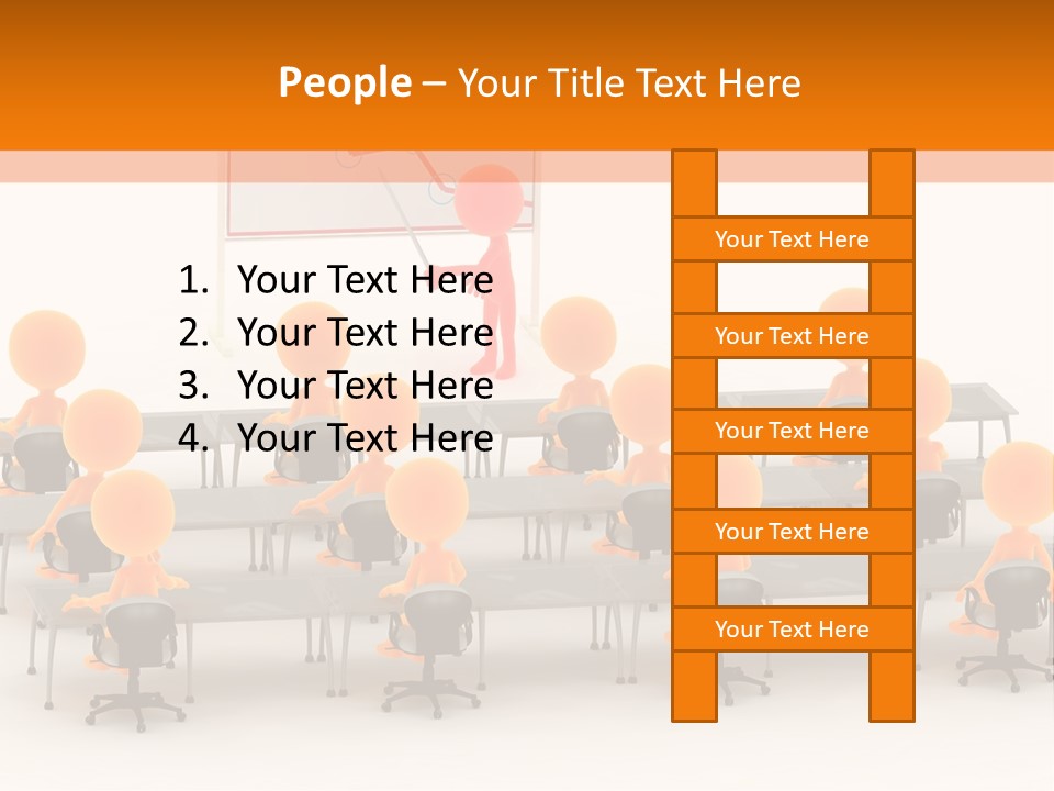 Students Company Executive PowerPoint Template