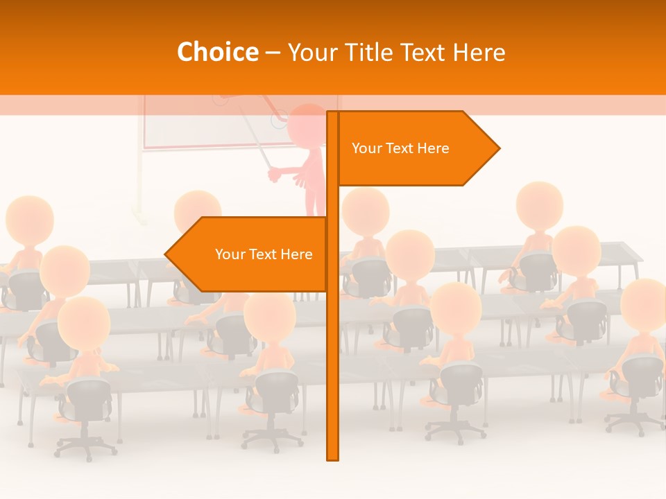 Students Company Executive PowerPoint Template