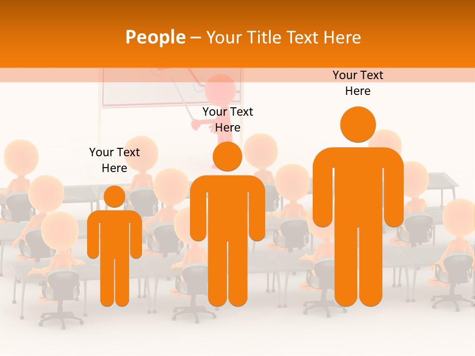 Students Company Executive PowerPoint Template