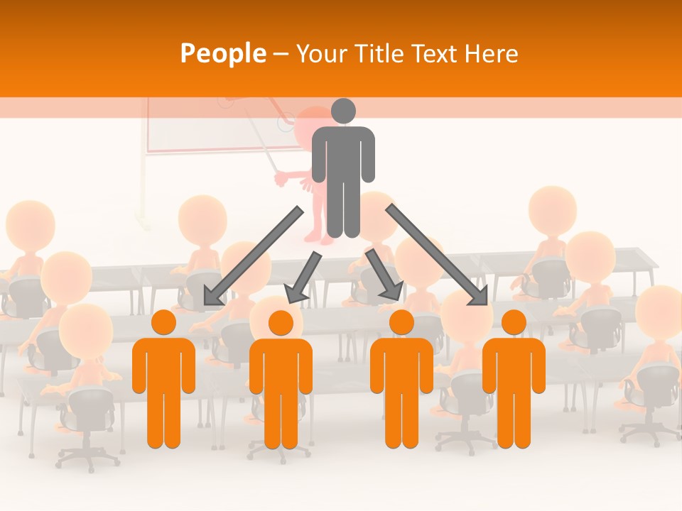 Students Company Executive PowerPoint Template