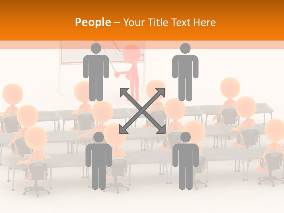 Students Company Executive PowerPoint Template