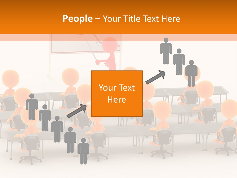 Students Company Executive PowerPoint Template