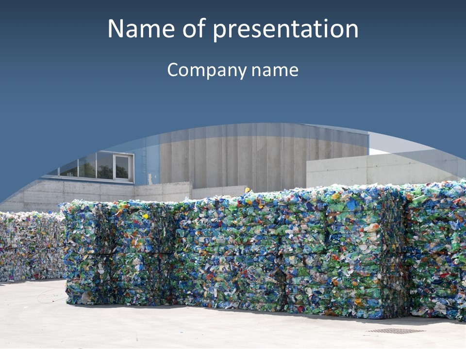 Italy Bottle Center PowerPoint Template