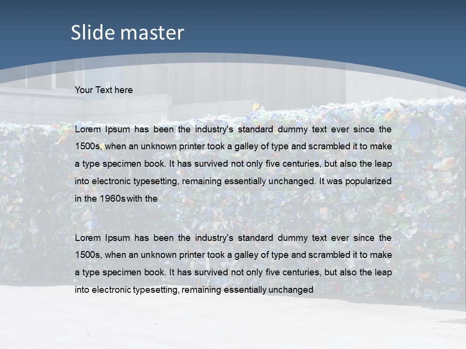 Italy Bottle Center PowerPoint Template