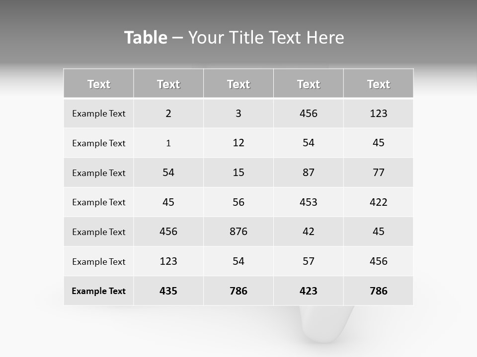 Businessman Loser Tie PowerPoint Template