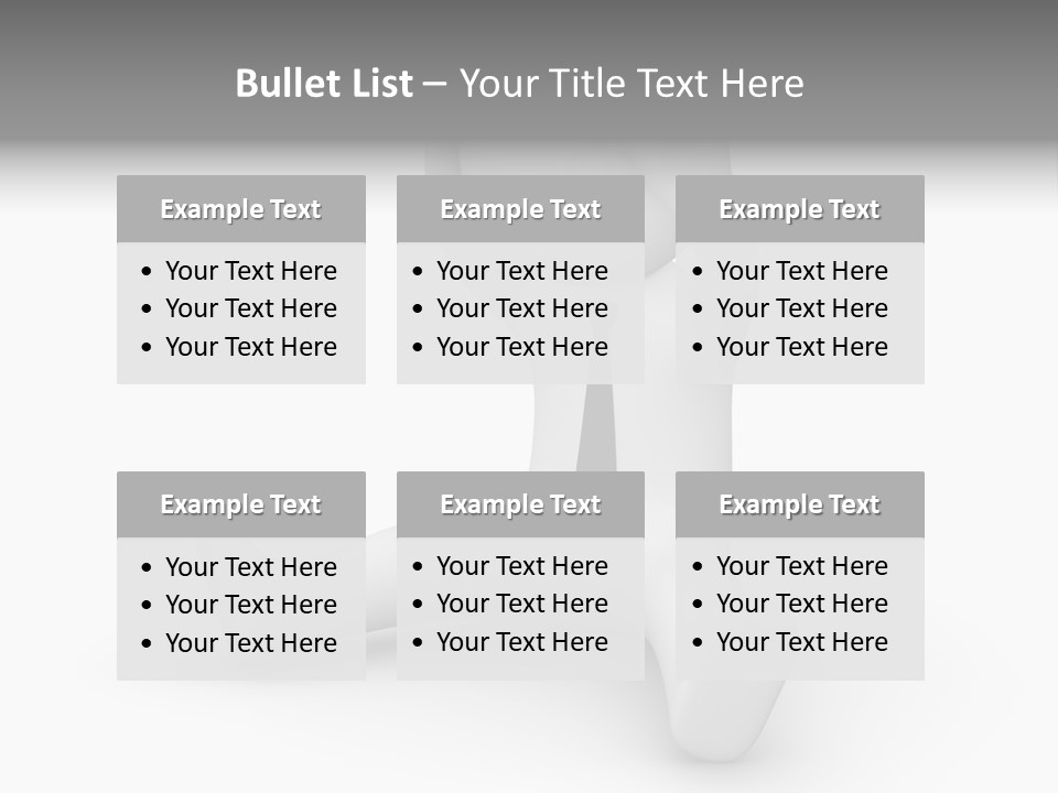 Businessman Loser Tie PowerPoint Template