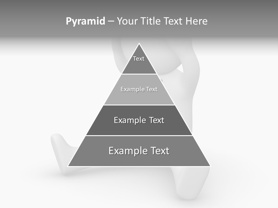 Businessman Loser Tie PowerPoint Template