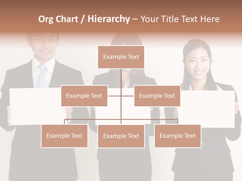 Businesswoman Looking Pretty PowerPoint Template