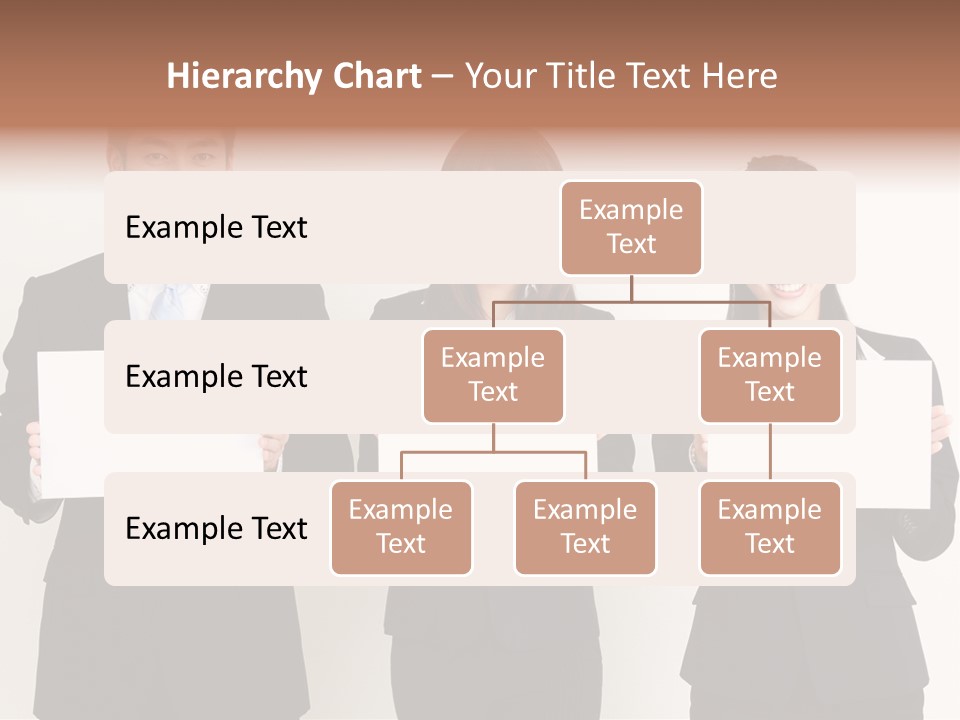 Businesswoman Looking Pretty PowerPoint Template