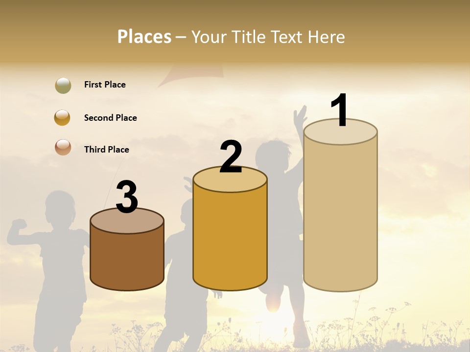 Glee Little Sky PowerPoint Template