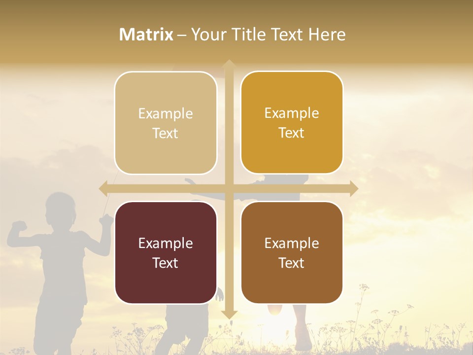 Glee Little Sky PowerPoint Template