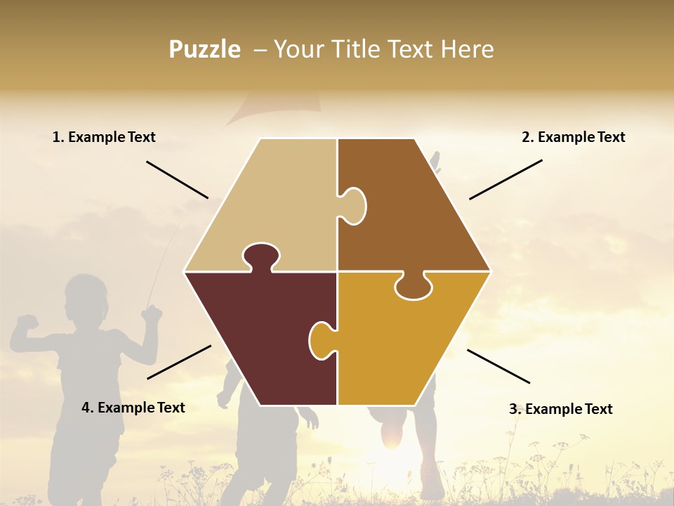 Glee Little Sky PowerPoint Template