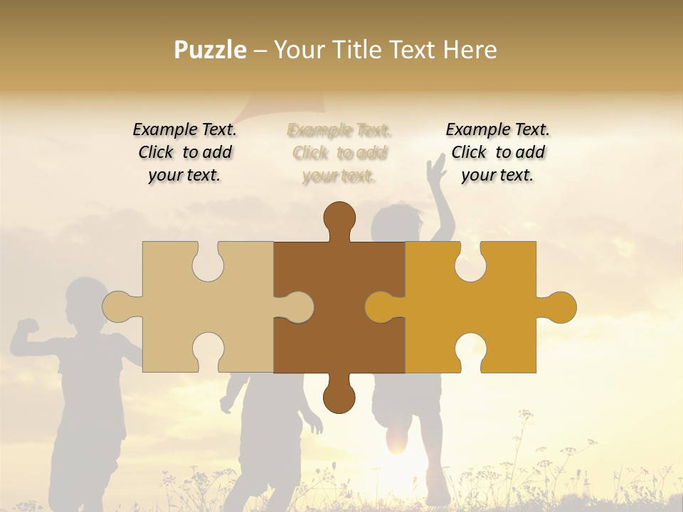 Glee Little Sky PowerPoint Template