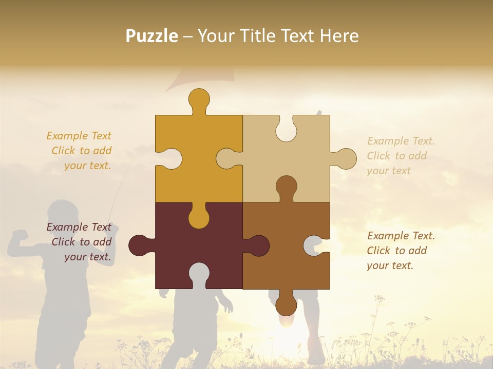 Glee Little Sky PowerPoint Template