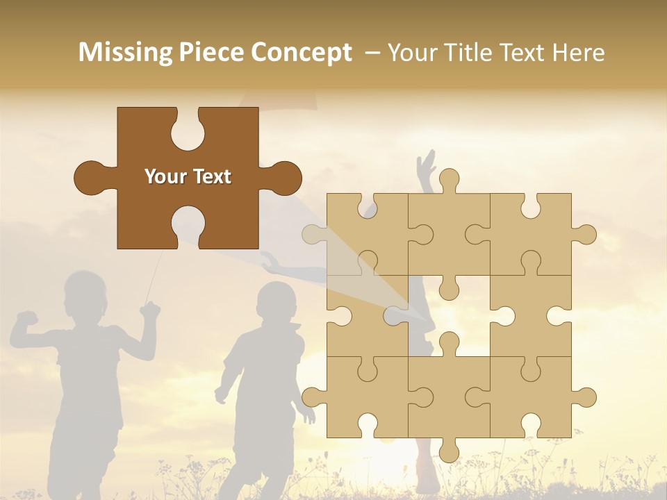 Glee Little Sky PowerPoint Template