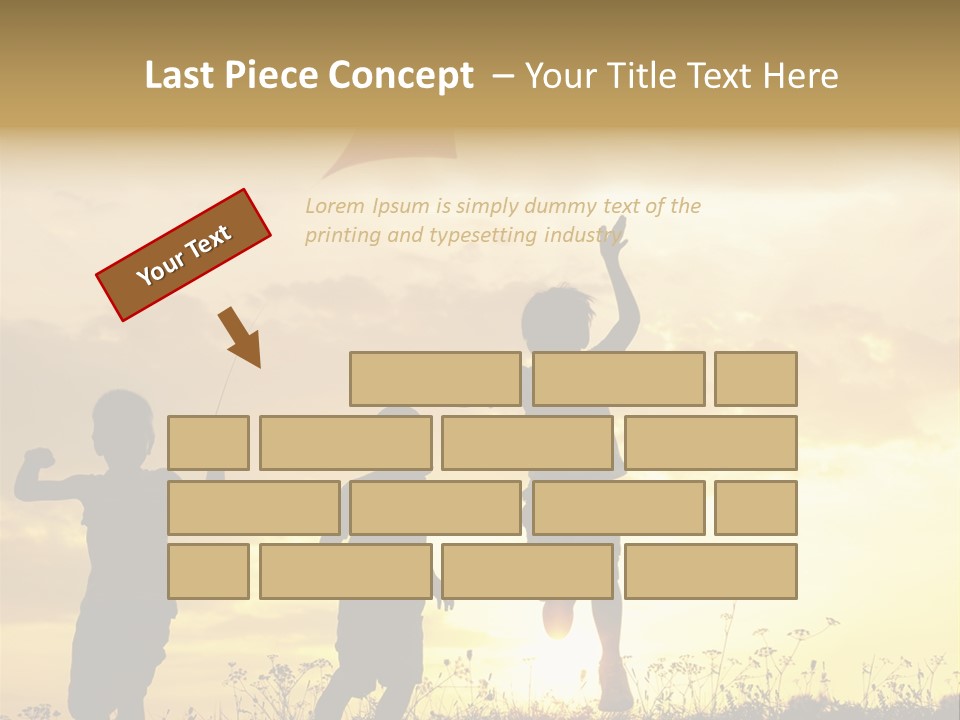 Glee Little Sky PowerPoint Template