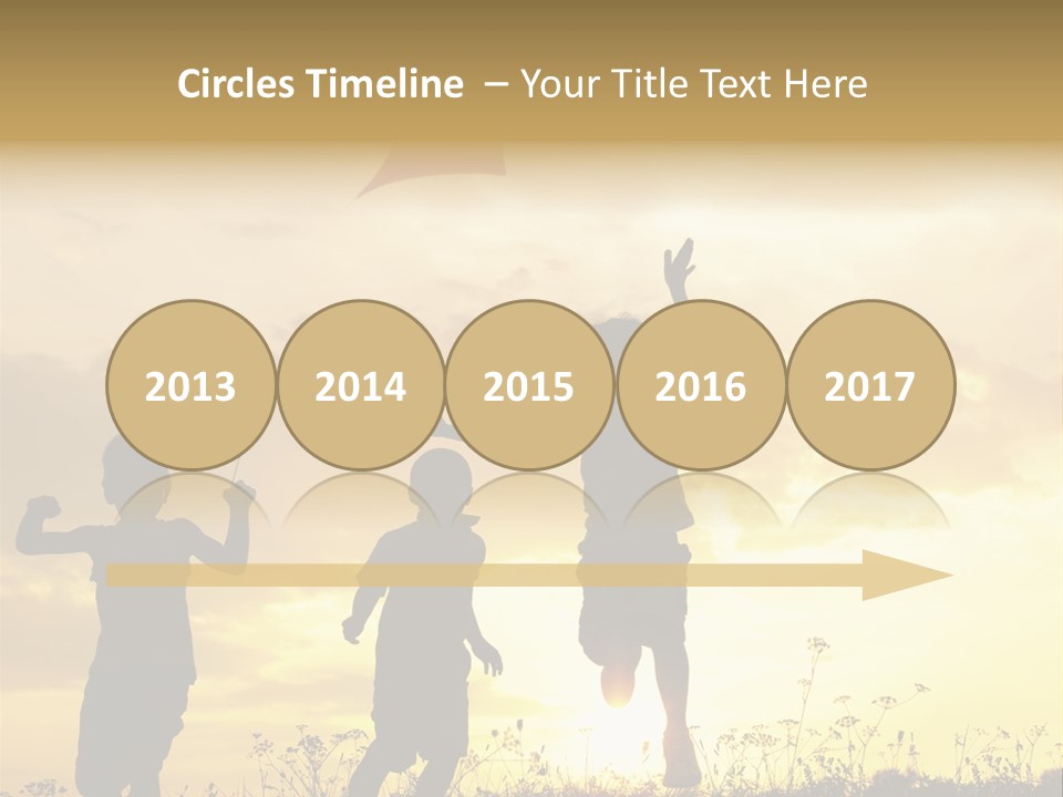 Glee Little Sky PowerPoint Template