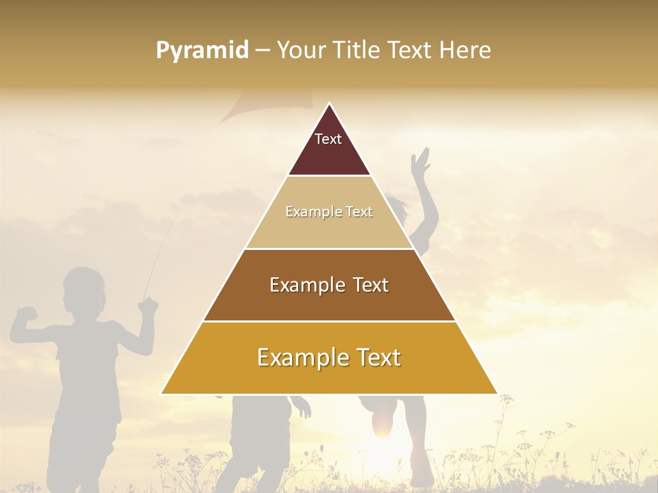 Glee Little Sky PowerPoint Template