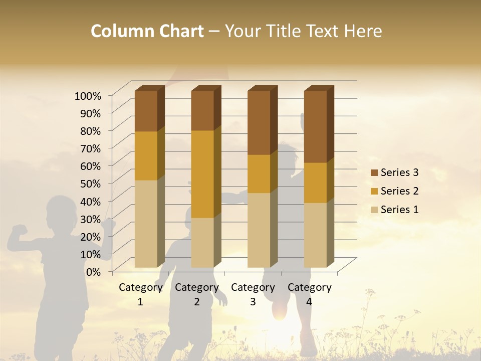 Glee Little Sky PowerPoint Template
