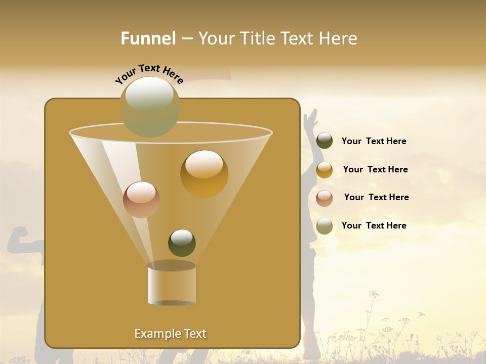 Glee Little Sky PowerPoint Template