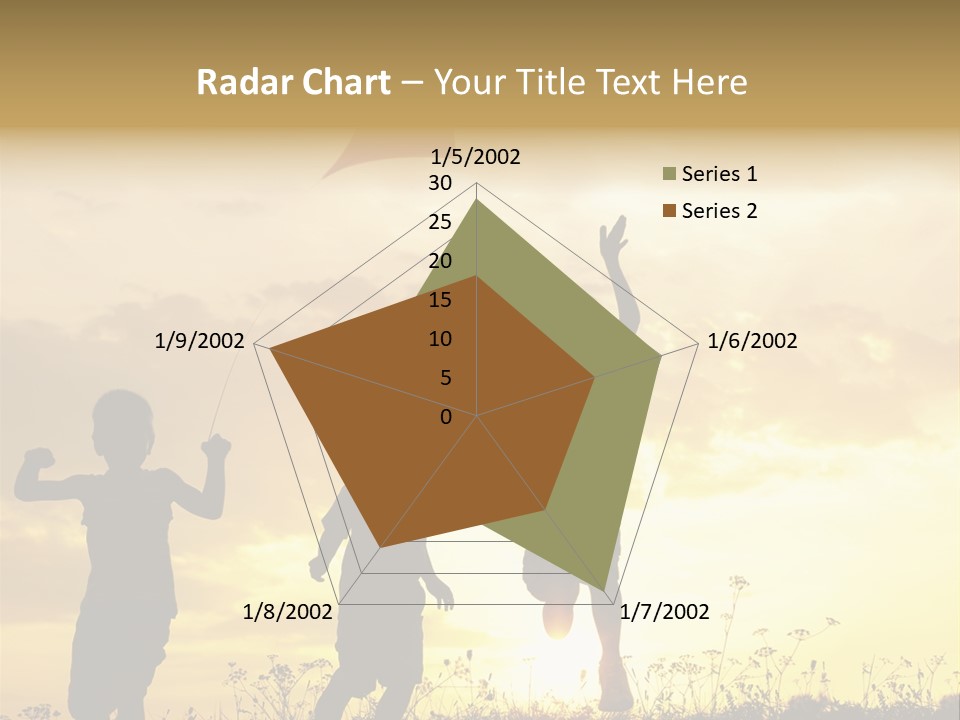 Glee Little Sky PowerPoint Template