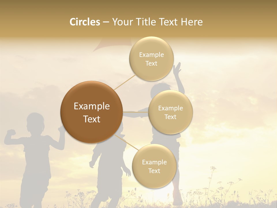 Glee Little Sky PowerPoint Template