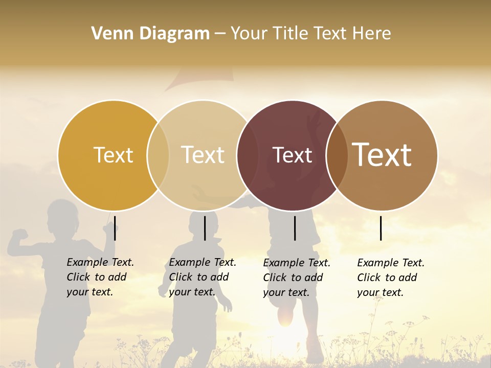 Glee Little Sky PowerPoint Template