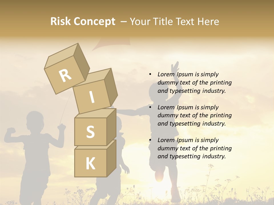 Glee Little Sky PowerPoint Template