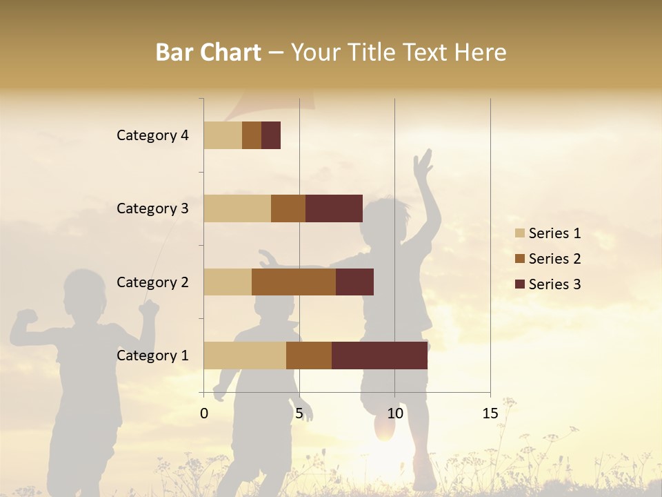 Glee Little Sky PowerPoint Template