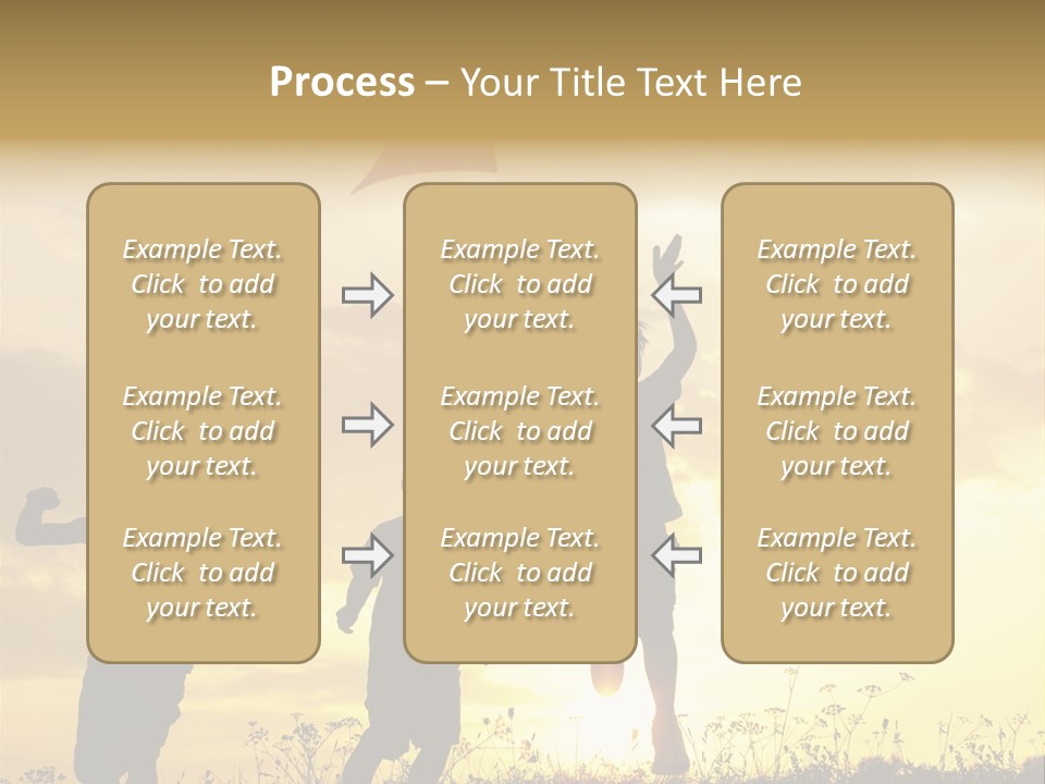 Glee Little Sky PowerPoint Template