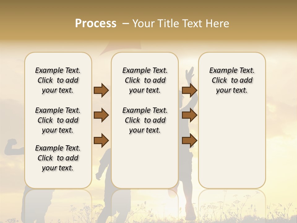 Glee Little Sky PowerPoint Template