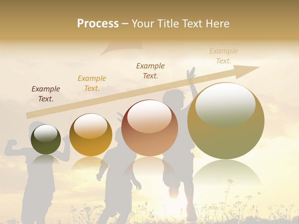 Glee Little Sky PowerPoint Template